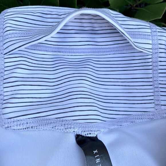 All Fenix Piper Black/White Stripe Leggings. Size Medium. Excellent Condition. - Picture 8 of 10